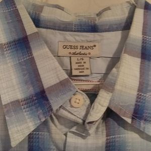 Men's large guess shirt